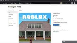 Roblox studio  как поменять название,обернуть,добавить скрины твоей игры?