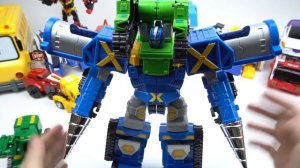 Hyper buildian, 6 car combination transformer robot toys Hello carbot