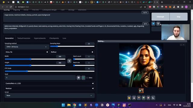 Stable Diffusion как пользоваться для создания контента смотреть онлайн
