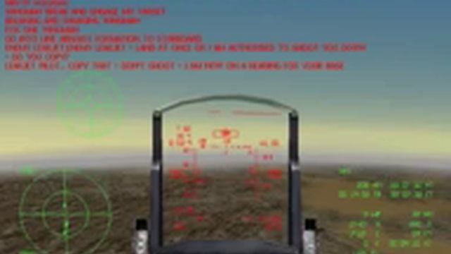 Game F-16 Aggressor - Mission Escort the Learjet - Part 1