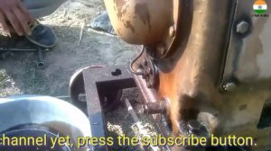 four stroke diesel engine //How to change engine oil of diesel engine // v tek india