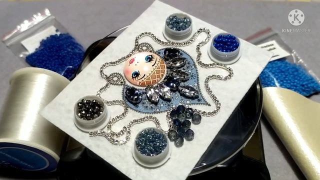 Набор для изготовления броши Девушка в кокошнике | Brooch TUTORIAL Embroidery BROOCH DIY