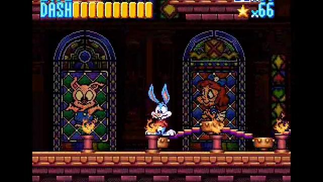 Tiny Toons Adventure - Buster Busts Loose! Stage 3 смотреть онлайн