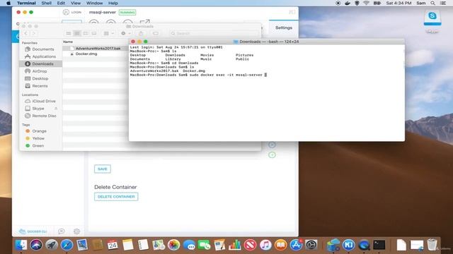 Install Microsoft SQL Server on Mac and Windows in 2020 using Docker смотреть онлайн