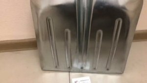 Лопата для уборки снега стальная оцинкованная, 330х365 мм, без черенка, Сибртех, Артикул:61536