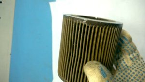 Масляный фильтр BMW после пробега 15 тыс.км