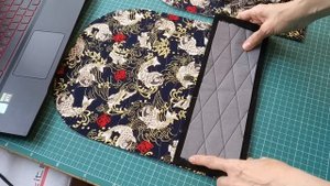 Новый рюкзак из интересной ткани. Подробный МК.