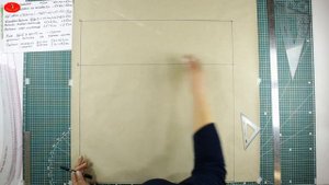 Построение чертежа основы юбки по Мюллеру .