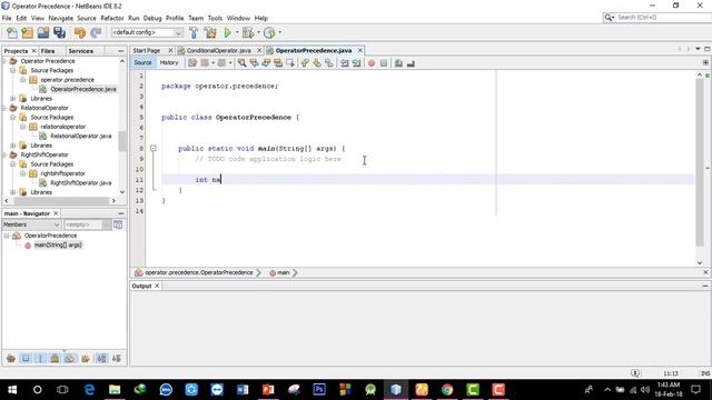 Operators Precedence in java
