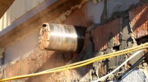 Алмазное бурение . Коронка 102 мм .