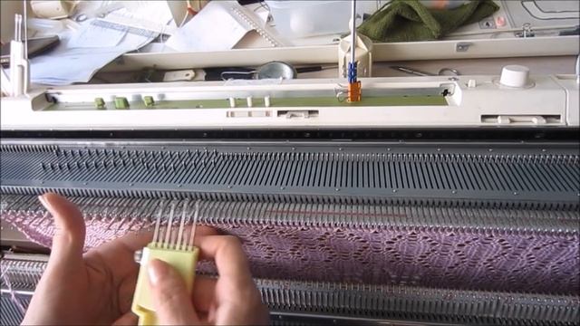 Перемещение петель универсальным деккером. #маринабехтер. смотреть онлайн