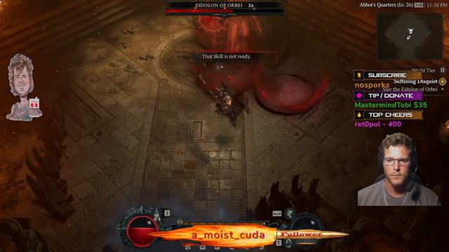 World Tier 2 lvl 26 Barb vs Eidolon of Orbei (6 min) смотреть онлайн