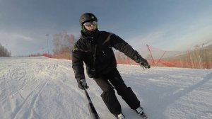 Банное - Абзаково - Мраткино. Горные лыжи. Путешествие.