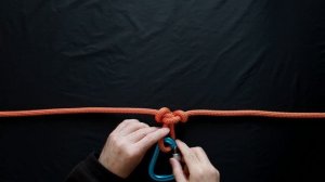 Самый простой способ вязания узла Австрийский проводник. Lineman's Loop.