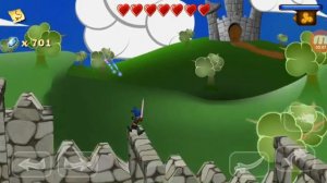 The Outskirts of Florennum (part 2) walkthrough with all treasures of swordigo