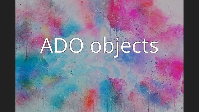 ActiveX Data Objects
