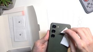 How to Install Camera Lens Protector on SAMSUNG Galaxy S23 - Apply Tempered Glass on S23 Camera