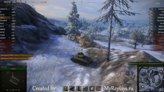 WOT: Arctic Region - T25/2 - 6 frags - смотреть онлайн