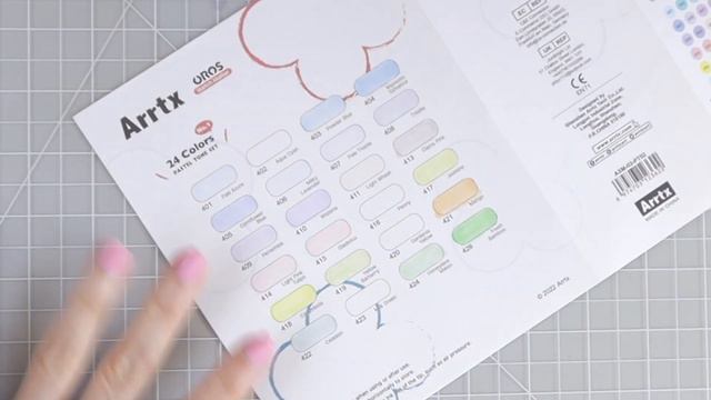 NEW RELEASE | ARRTX PASTEL ALCOHOL MARKERS | Unboxing, Review, Full Swatching, & Blend Test смотреть онлайн