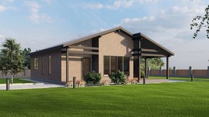 Проект дома "Шале".