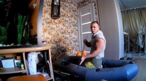 Лодка Муссон R 195 с веслами!Пройти с ней 2 км до озера не проблема!