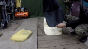 Перетяжка Сиденья на Минитрактор.