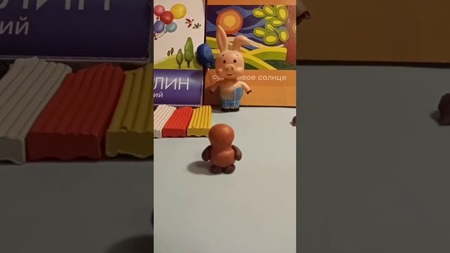 ВИННИ ПУХ из пластилина! смотреть онлайн