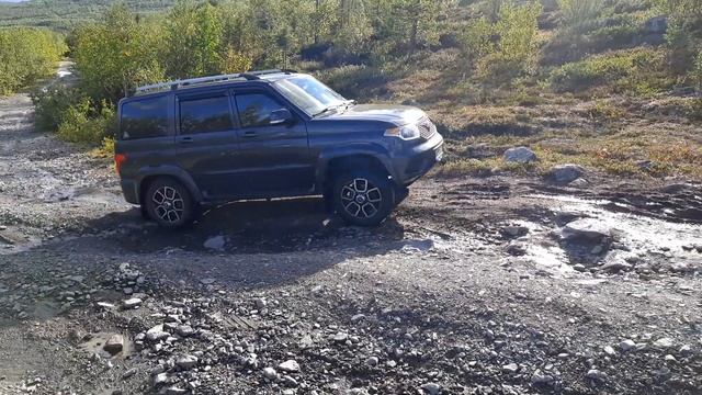 Работа имитаций в подъём УАЗ Патриот на АКПП смотреть онлайн