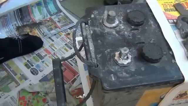 Восстановление клеммы аккумулятора 1, Restore The Battery Terminals