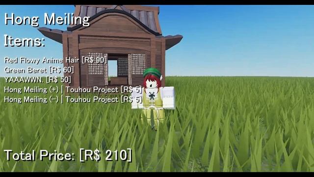 Roblox Touhou Cosplays - Protagonists + EoSD смотреть онлайн