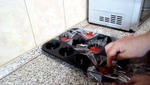 капкейк  красный бархат