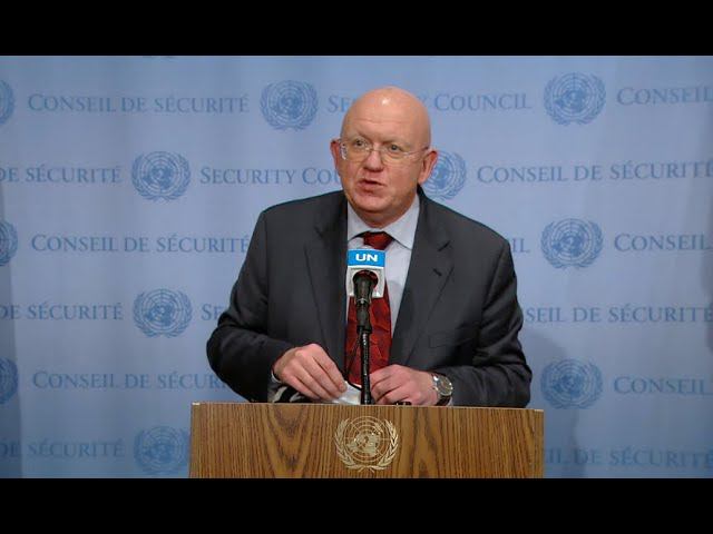 Remarks to the Press by Vassily Nebenzia after UNSC briefing on the progress of resolution 2118
