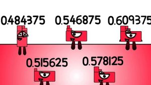 Numberblocks band sixty fourths 4