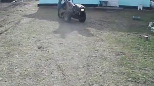 Мотоблок зубр.Самодельное  колесо и сиденье