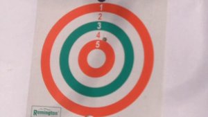 PCP Kuzey K300 к.5.5 - Пристрелка 56 м на морозе