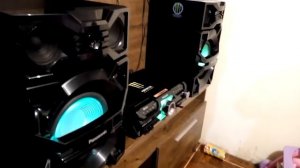 Panasonic Max3500 amaciando os auto falantes