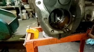 Двигатель к-750 'залипли поршня.......