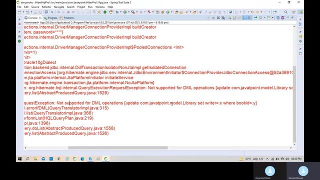 Hibernate : HQL HCQL смотреть онлайн