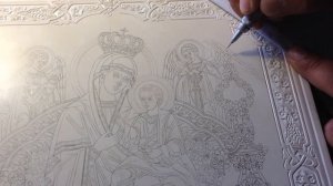 Иконография. Прорись .Извод .Икона. Пантанасса. Всецарица. Богородица. Научиться писать икону.