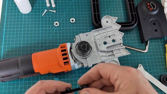 Насадка на болгарку цепная пила,сборка. смотреть онлайн