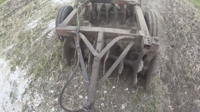 Саморобна дискова борона до т-25 смотреть онлайн