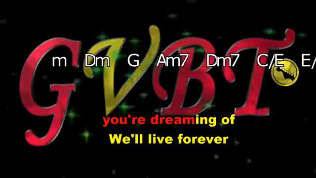 Glory of love - Peter Centera - GVBT Karaoke Guitar Video Backing Track tablature chords and lyrics