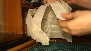 шлем ( каска) из бумаги