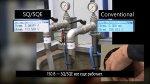 Работа скважинных насосов Grundfos SQ SQE