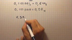 Перевод дробной части числа между двоичной, восьмеричной, и шестнадцатеричной системой счисления