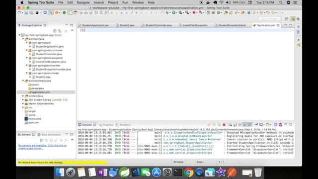 Spring Boot - application.yml | Simple Programming смотреть онлайн