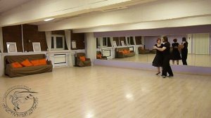 Кросс-степ вальс, занятие 2016.02.25, связки с cradle