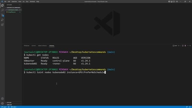 Kubernetes Taints And Tolerations