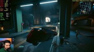 Cyberpunk 2077 on the Asus ROG Ally (Z1 Extreme)