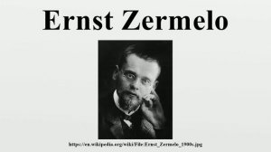 Ernst Zermelo